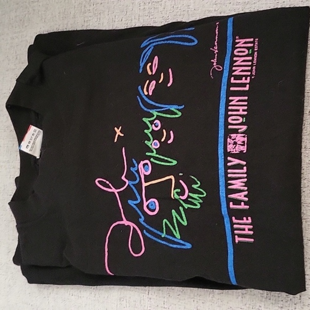 Vintage 90's John Lennon Estate The Family Tee size xlarge‎